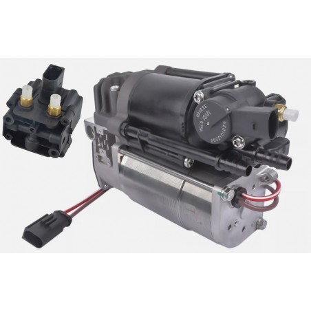 BMW Série 5 F11 F07 Compressor de Suspensão Pneumática com Unidade de Válvulas 37206784137