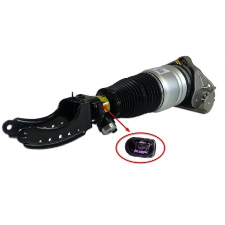 Audi Q7 4L Amortecedor Pneumático Dianteiro Direito DUNLOP da Suspensão Pneumática 7L8413032D